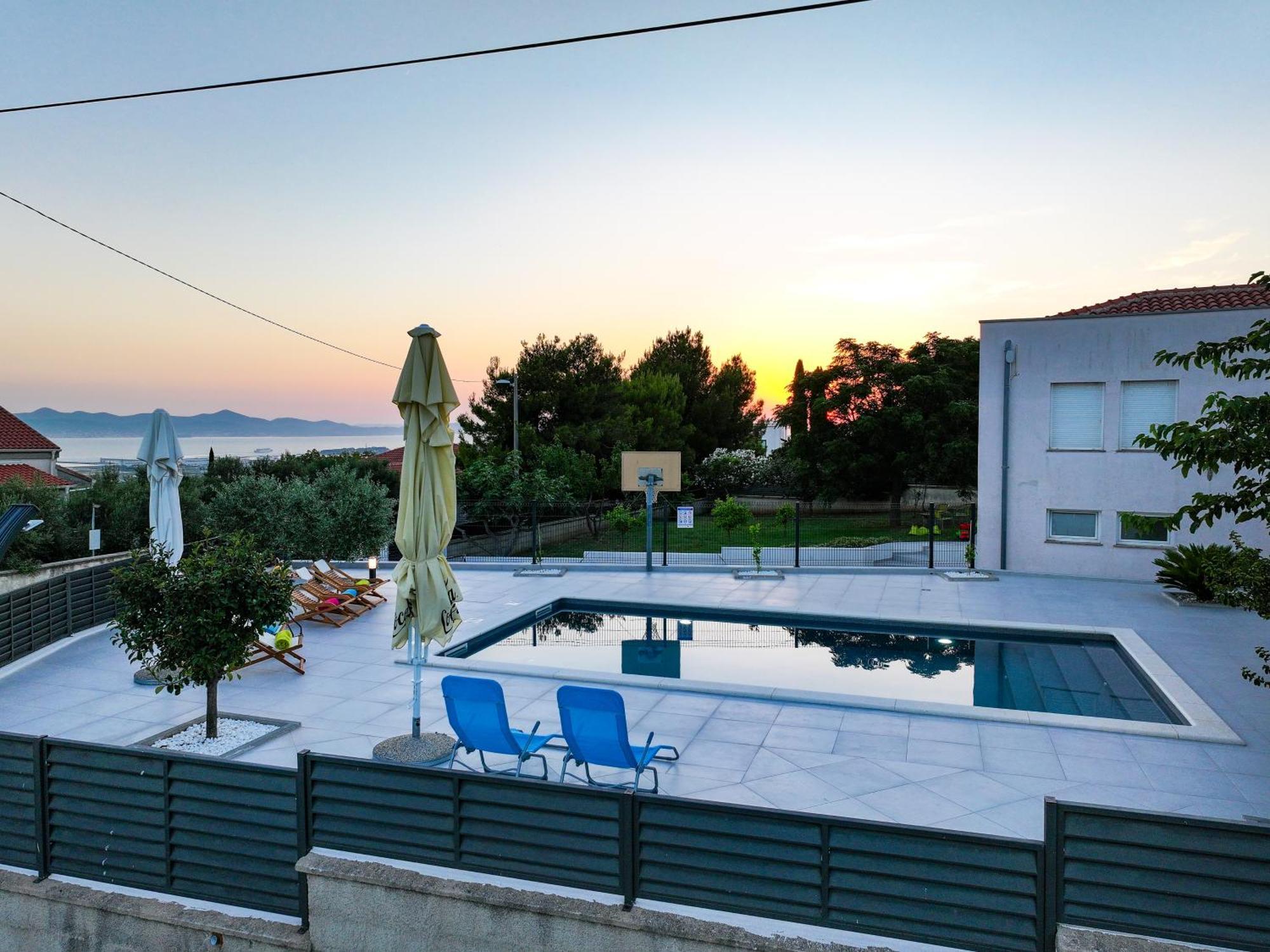 Apartment Villa Anna Zadar Bagian luar foto